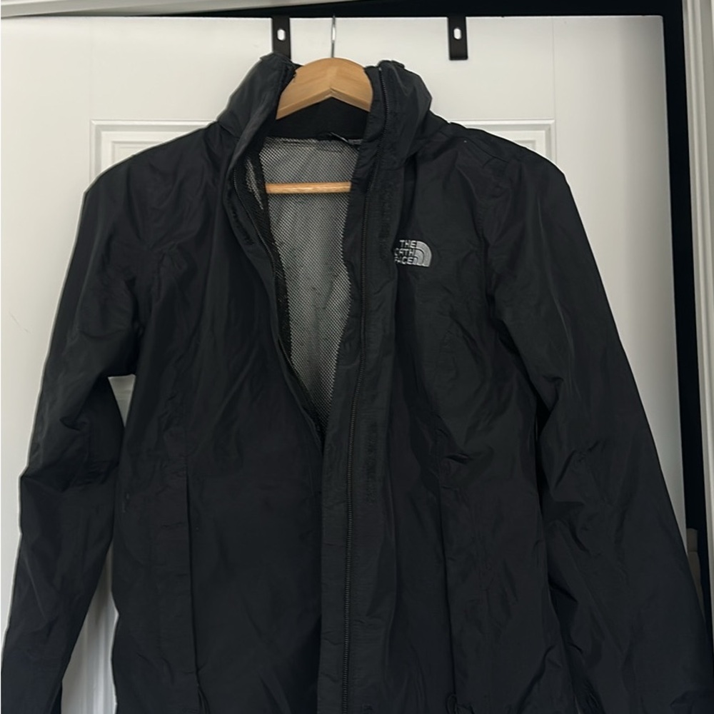 The North Face Women’s Black Windbreaker/Rain Jacket